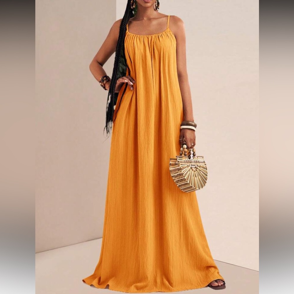 Elegant White Maxi Dress - Picture 12 of 16